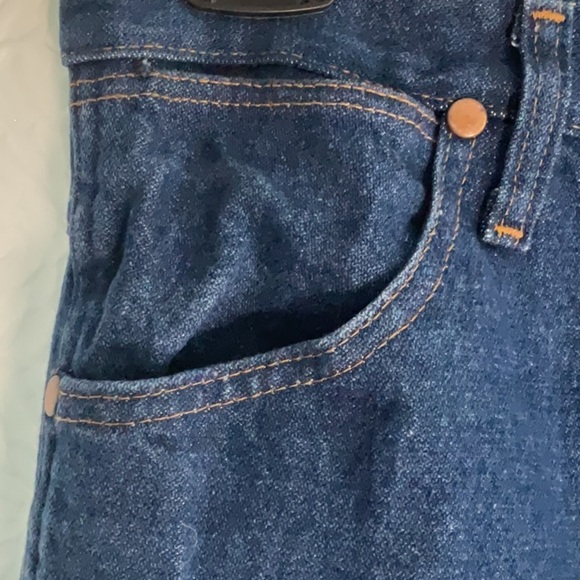 Wrangler classic dark blue denim jeans - Picture 10 of 12
